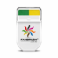 FANBRUSH face paint stick in green and gold stripes