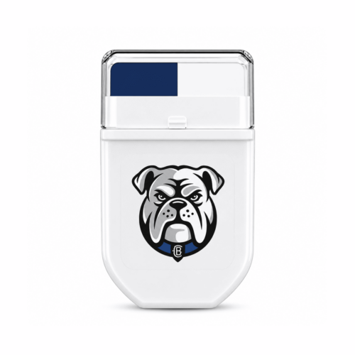 Canterbury Bulldogs NRL FANBRUSH face paint stick in blue and white