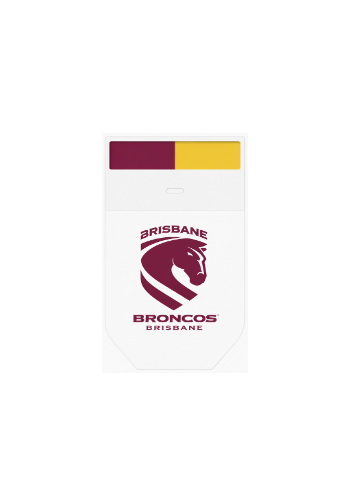 Brisbane Broncos Fanbrush face paint