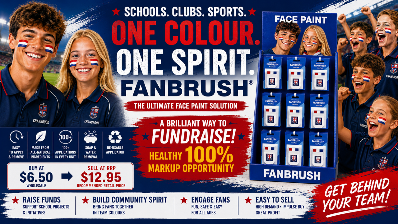 Bring Your Team Colours to Life with FANBRUSH