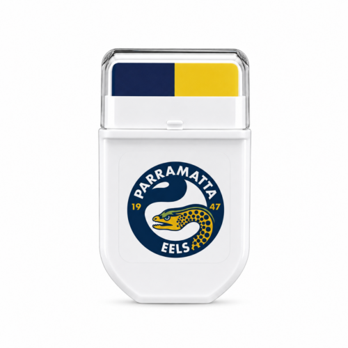 Parramatta Eels NRL FANBRUSH face paint stick in blue and gold