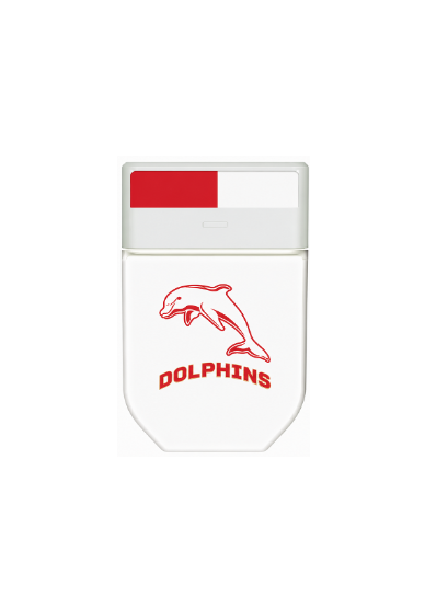 Dolphins Fanbrush face paint