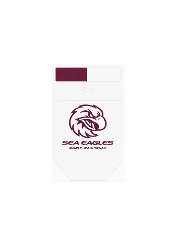 Manly Sea Eagles Fanbrush face paint