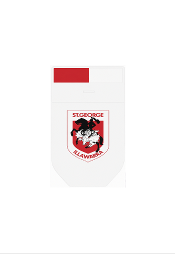St George Illawarra Dragons Fanbrush face paint