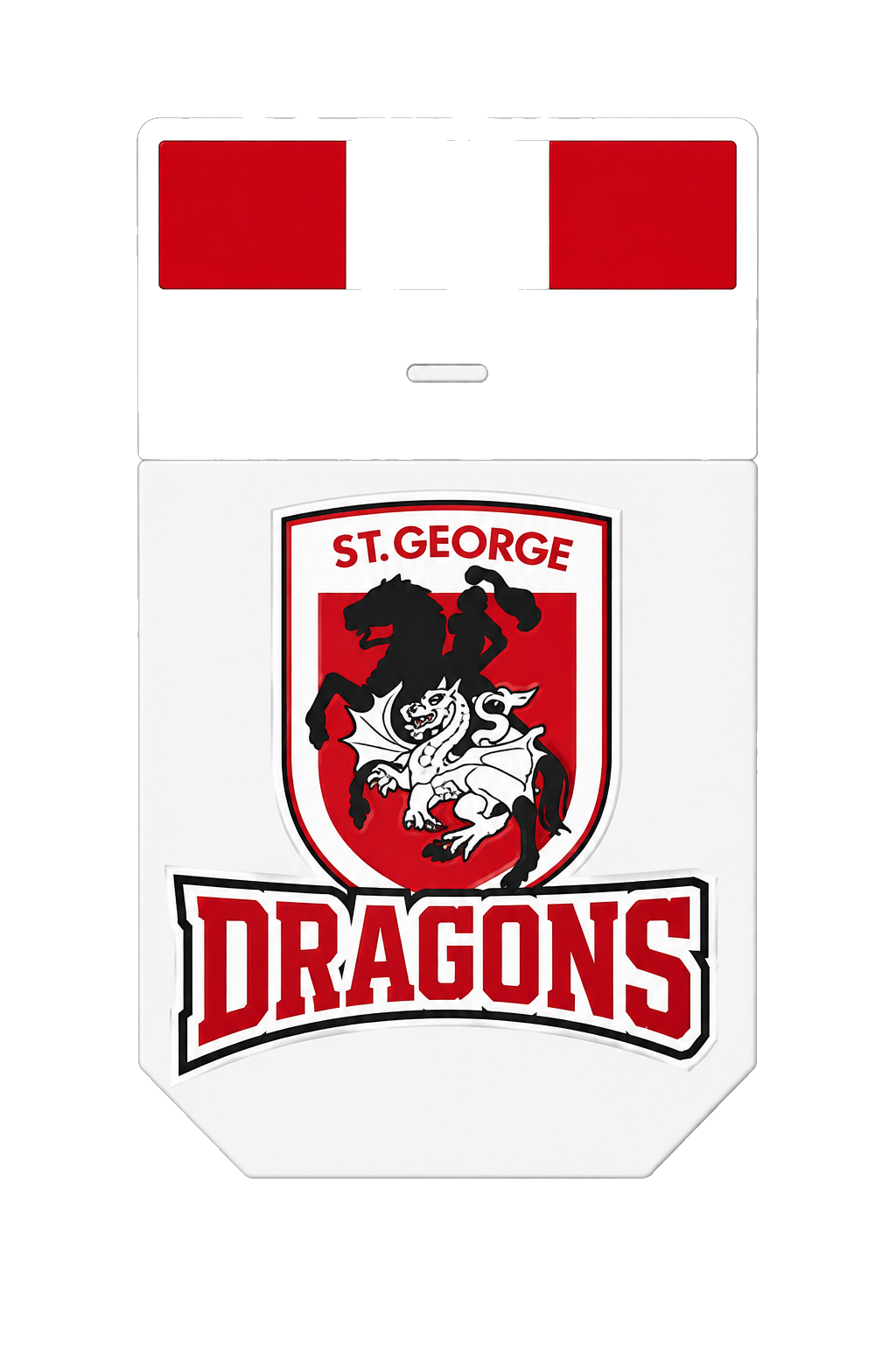 St George Illawarra Dragons FANBRUSH face paint applicator