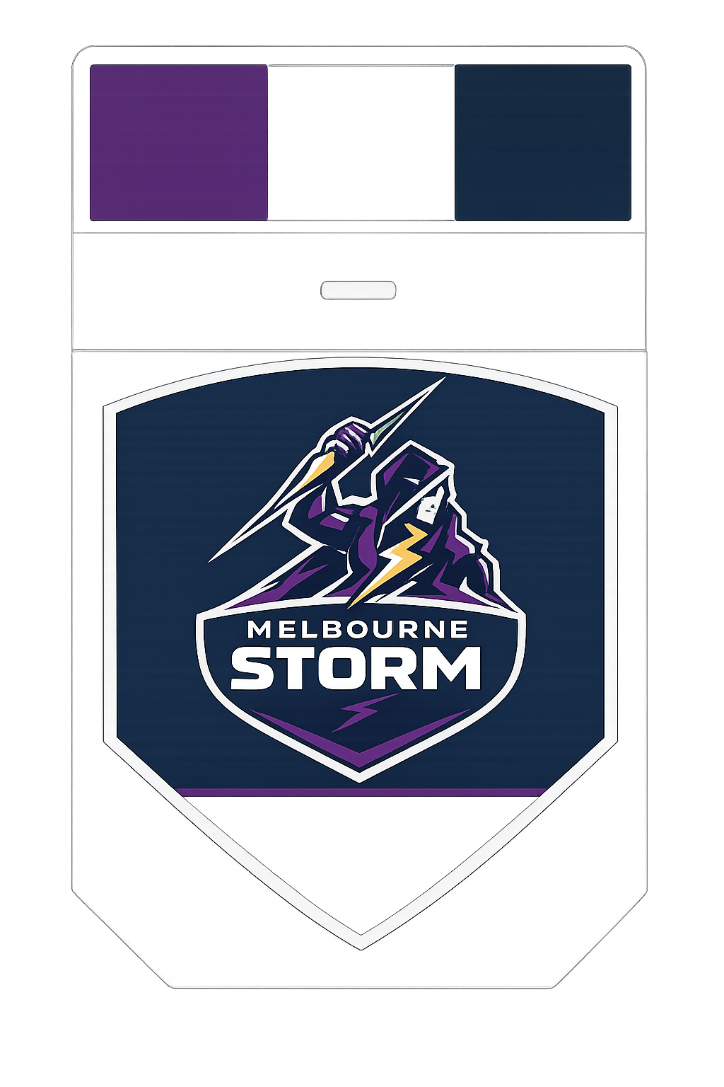 Melbourne Storm FANBRUSH face paint applicator