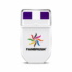 FANBRUSH face paint stick in purple, white and purple stripes