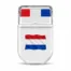 Netherlands cricket colours FANBRUSH face paint stick in red, white and blue