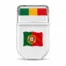 Portugal flag FANBRUSH face paint stick in green, gold and red