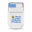 Uruguay flag FANBRUSH face paint stick in sky blue and white