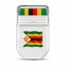 Zimbabwe flag FANBRUSH face paint stick in green, gold, red and black