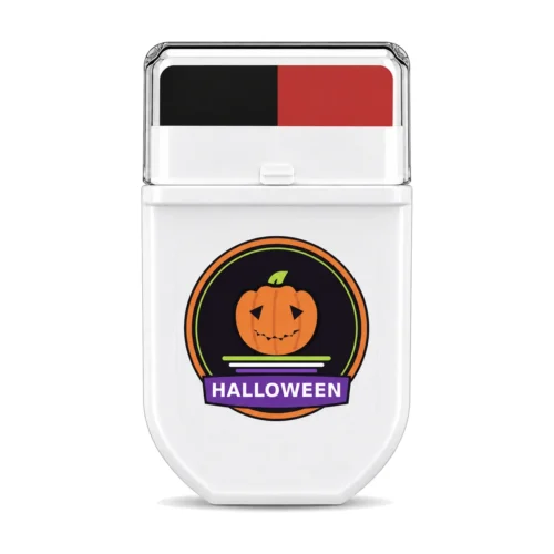 FANBRUSH® Halloween face paint stick in black and red stripes
