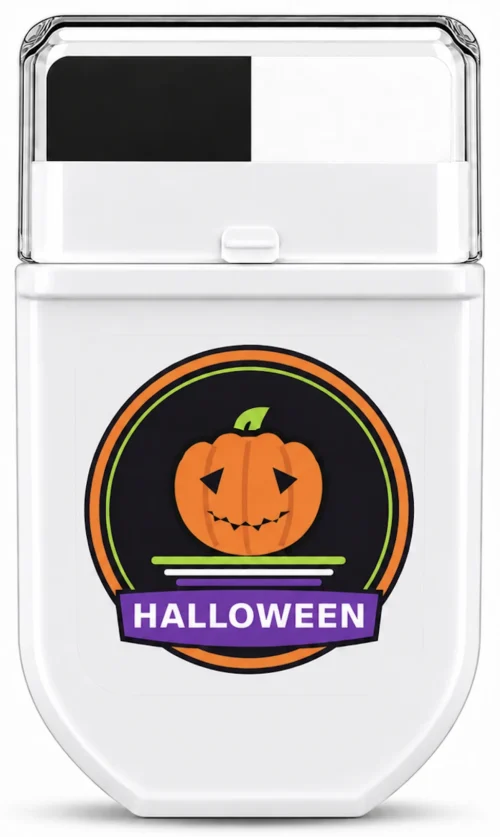 FANBRUSH® Halloween face paint stick in black and white stripes